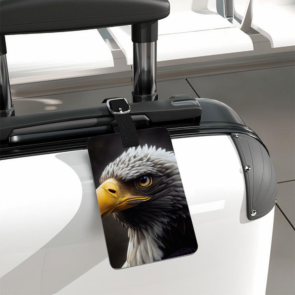 Eagle Luggage Tag - Trendy Travel Bag Tag - Cool Luggage Tag