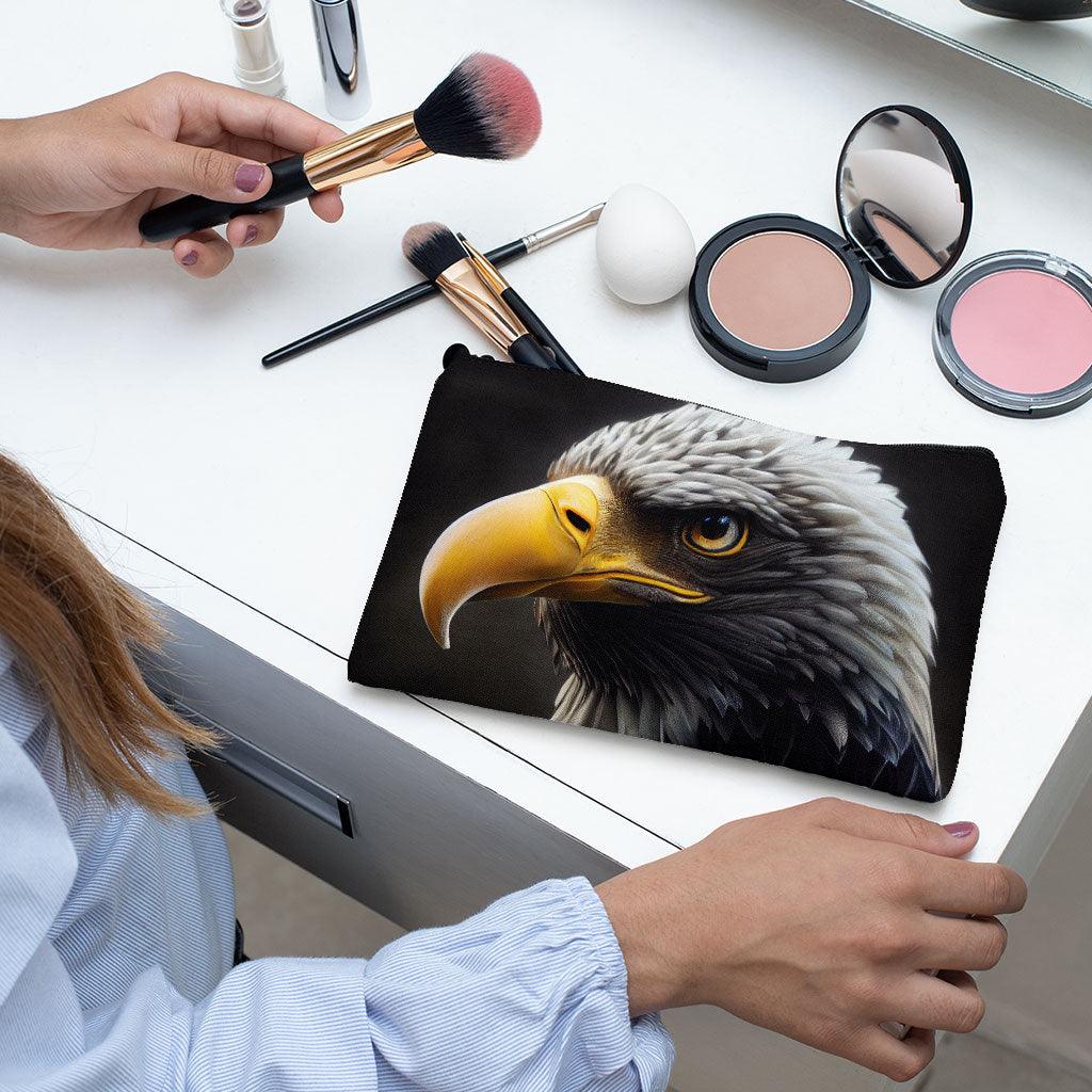 Eagle Makeup Bag - Trendy Cosmetic Bag - Cool Makeup Pouch