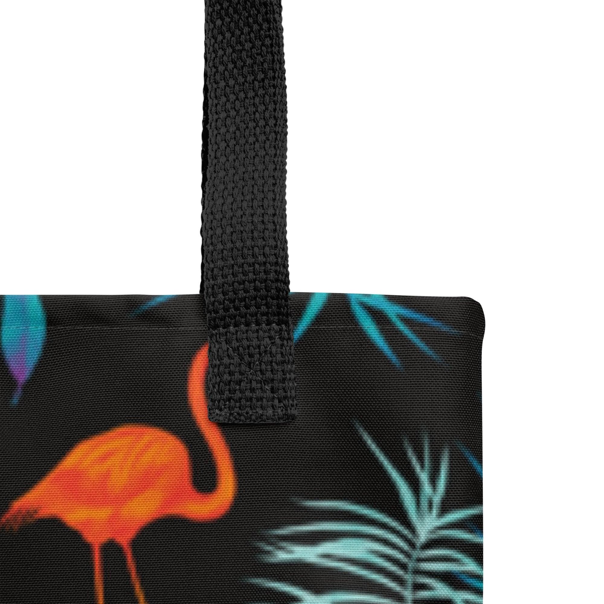 Flamingo Frenzy: Twin Dollar's Stylish Flamingo Design Tote Bags - TWIN DOLLAR