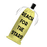 Reach for the Stars Wine Tote Bag - Motivational Quote Wine Tote Bag - Cool Wine Tote Bag